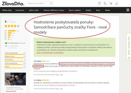 Našim hodnoteniam môžete veriť