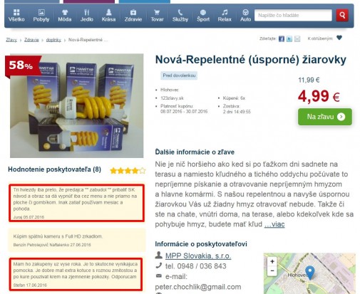 iba cez menu...a na zjemnenie pokožky